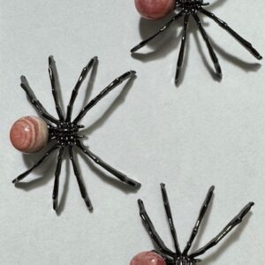 Rhodochrosite Spiders