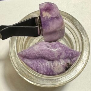 Lepidolite Lips for car vent