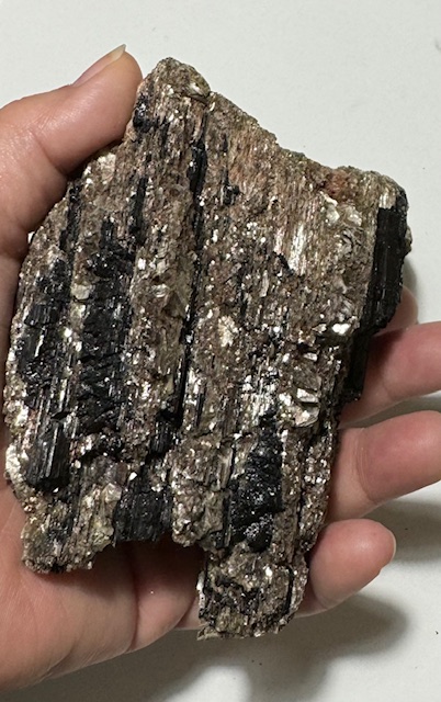 Black Tourmaline w/Mica